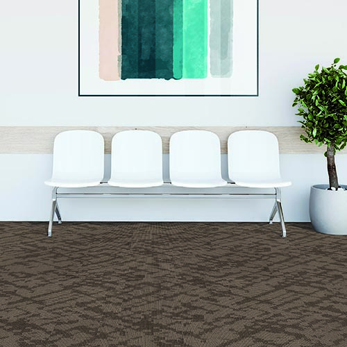 Abstract carpet tile