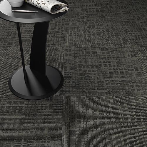 Techtonic carpet tile
